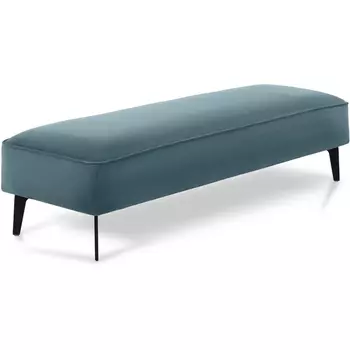 Банкетка Amsterdam ОГОГО (арт.787136), (Ткань,Велюр/Голубой) ОГОГО Обстановочка!