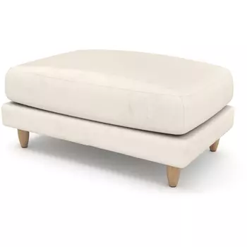 Банкетка Arsko Корс 2 молочный велюр