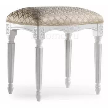 Банкетка Woodville Беттино белый / бежевый 450646