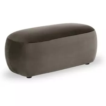 Банкетка Cupcake ОГОГО (арт.850205), (Мех/Серый) ОГОГО Обстановочка!