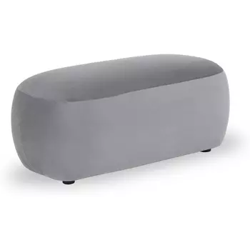 Банкетка Cupcake ОГОГО (арт.850208), (Мех/Серый) ОГОГО Обстановочка!