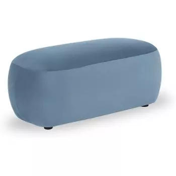 Банкетка Cupcake ОГОГО (арт.850216), (Мех/Голубой) ОГОГО Обстановочка!