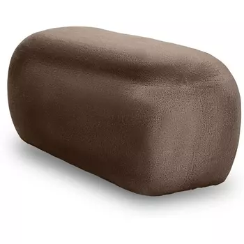 Банкетка Cupcake ОГОГО (арт.850311), (Мех/Темно-коричневый) ОГОГО Обстановочка!