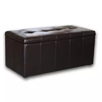 Банкетка Dreambag Лонг Коричневая ЭкоКожа 396856