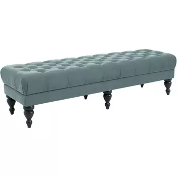 Банкетка Jazz Большая ОГОГО (арт.434362), (Ткань/Бирюзовый) ОГОГО Обстановочка!