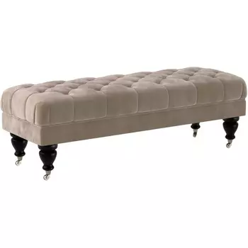 Банкетка Jazz Малая ОГОГО (арт.329889), (Ткань/Бежевый) ОГОГО Обстановочка!