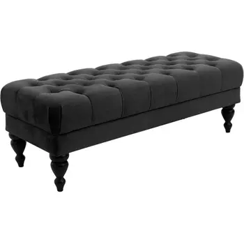 Банкетка Jazz Малая ОГОГО (арт.330368), (Ткань/Черный) ОГОГО Обстановочка!