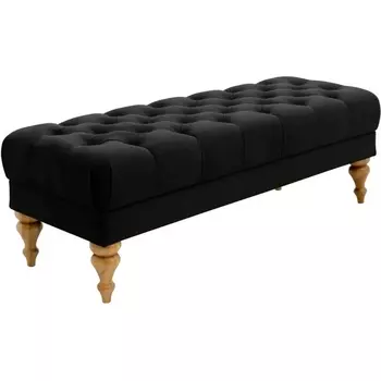 Банкетка Jazz Малая ОГОГО (арт.434390), (Ткань/Черный) ОГОГО Обстановочка!