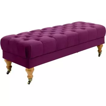 Банкетка Jazz Малая ОГОГО (арт.434405), (Ткань/Фиолетовый) ОГОГО Обстановочка!