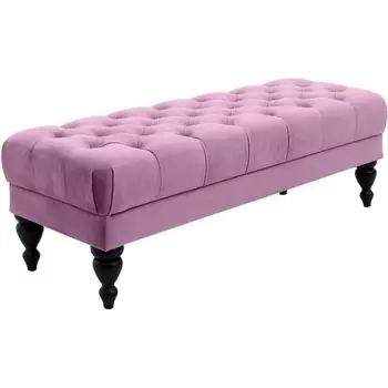 Банкетка Jazz Малая ОГОГО (арт.434412), (Ткань/Сиреневый) ОГОГО Обстановочка!