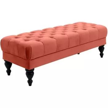 Банкетка Jazz Малая ОГОГО (арт.434429), (Ткань/Красный) ОГОГО Обстановочка!