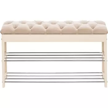 Банкетка Leset "Грейс" (МДФ,Шпон,Металл/Велюр) Leset арт.2104661000008