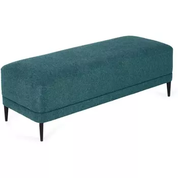 Банкетка Licata ОГОГО (арт.861799), (Ткань,Рогожка/Бирюзовый) ОГОГО Обстановочка!