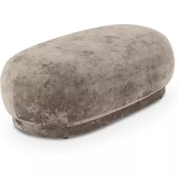 Банкетка Lucca ОГОГО (арт.823144), (Велюр,Ткань/Светло-коричневый) ОГОГО Обстановочка!