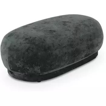 Банкетка Lucca ОГОГО (арт.823153), (Ткань,Велюр/Черный) ОГОГО Обстановочка!