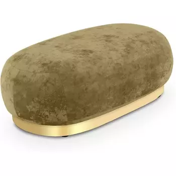 Банкетка Lucca ОГОГО (арт.852345), (Ткань,Велюр/Светло-коричневый) ОГОГО Обстановочка!