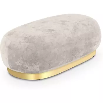 Банкетка Lucca ОГОГО (арт.853168), (Велюр,Ткань/Бежевый) ОГОГО Обстановочка!