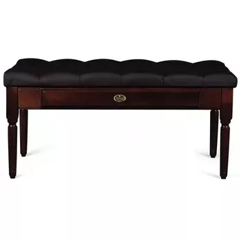 Банкетка Оливия экокожа коричневый/темно-коричневый от фабрики Mebelik