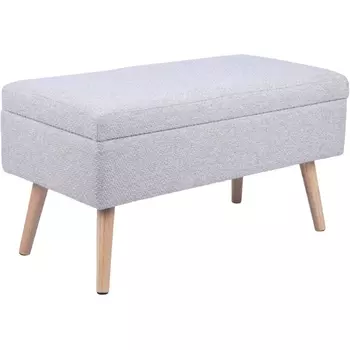 Банкетка Сторми с ящиком бежевый Stool Group арт.УТ000039388