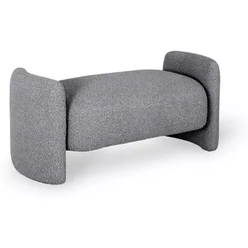 Банкетка Teano ОГОГО (арт.855104), (Велюр/Темно-серый) ОГОГО Обстановочка!