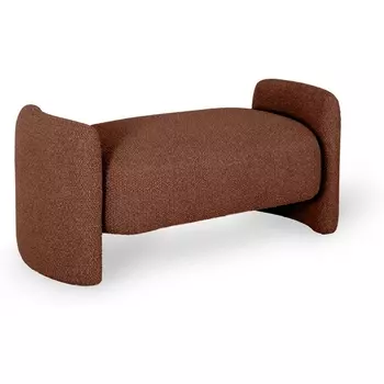 Банкетка Teano ОГОГО (арт.855106), (Велюр/Терракотовый) ОГОГО Обстановочка!