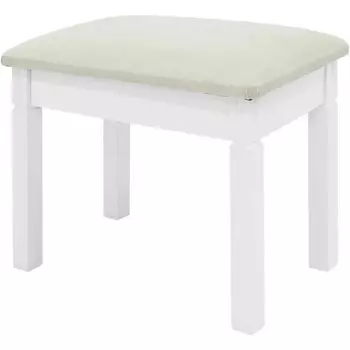 Банкетка Венеция 5 с ящиком белый, ткань porshe 2 от фабрики Mebelik