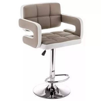 Барный стул Bent бежевый / белый 11287 (Woodville)