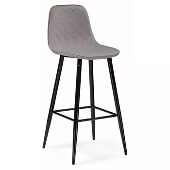 Барный стул capri light gray / black (Woodville)