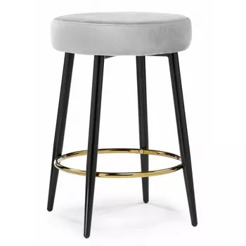 Барный стул Woodville Plato light gray 15056