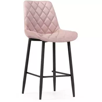 Полубарный стул Woodville Баодин К Б/К розовый / черный 517168