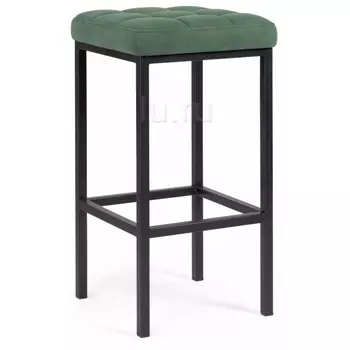 Барный стул Woodville Лофт катания изумруд / черный матовый 459857