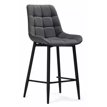 Полубарный стул Notta Алст К темно-серый / черный 502126