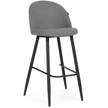 Барный стул темно-серый / черный Woodville Сондре 464890