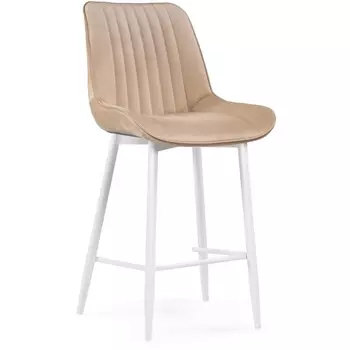 Полубарный стул Notta Седа К бежевый / белый 511170