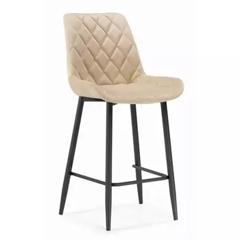 Барный стул велюр / черный Woodville Баодин 502115