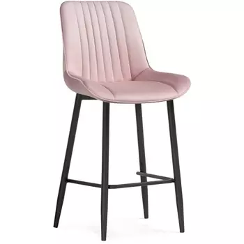 Полубарный стул Notta Седа К розовый / черный 511173