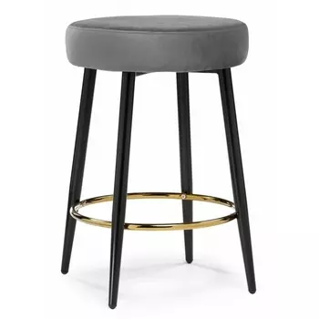 Барный стул Woodville Plato dark grey 15057