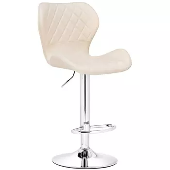 Барный стул Woodville Porch chrome / beige 15645