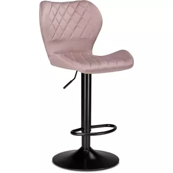 Барный стул Woodville Porch pink / black