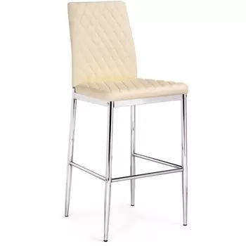 Барный стул Woodville Teon beige / chrome 15514