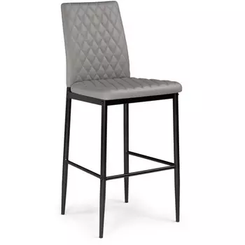 Барный стул Woodville Teon gray / black 15511