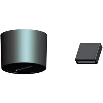 База для подвода питания накладная Lightstar Nove 508137