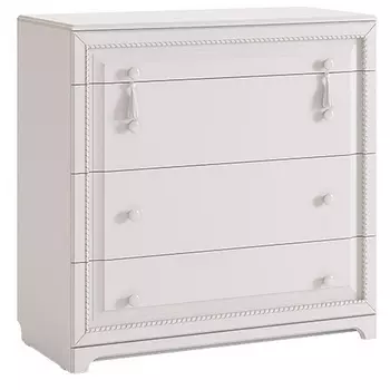 Белла Комод Mebelson (ЛДСП,МДФ,ПВХ/Белый) арт.SMB-12.1651