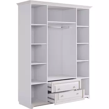 Белла Шкаф 4-створчатый Mebelson (ЛДСП,МДФ,ПВХ/Белый) арт.SMB-18.1651