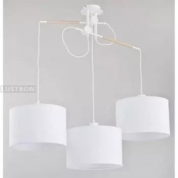 Белый подвесной светильник Hila 24023 (Alfa)