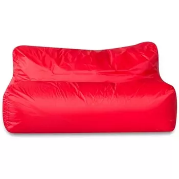 Бескаркасный диван Dreambag Модерн Красный (Экокожа, Классический) 4601121