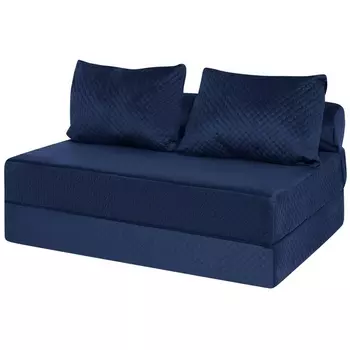 Бескаркасный диван Dreambag PuzzleBag Синий XL 4923900