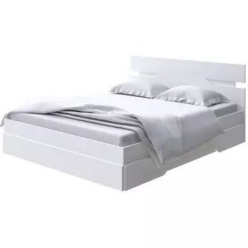 Без бренда Кровать Milton (ЛДСП Белый) 180x200 PROxSON