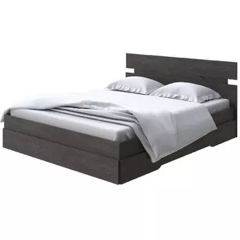 Без бренда Кровать Milton (ЛДСП Дуб Кантербери) 180x200 PROxSON