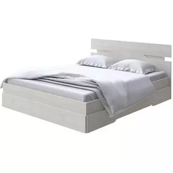 Без бренда Кровать Milton (ЛДСП Дуб Шамони светлый) 180x200 PROxSON